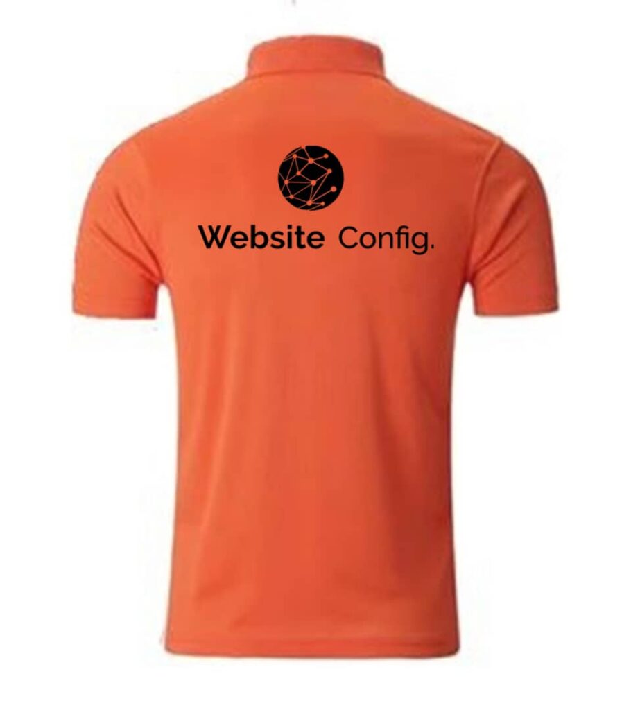 promotion simple et efficace choisie par Website Config. utiliser des t-shirts personnalisés