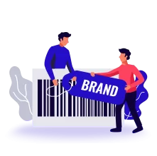 company branding for create presentation site