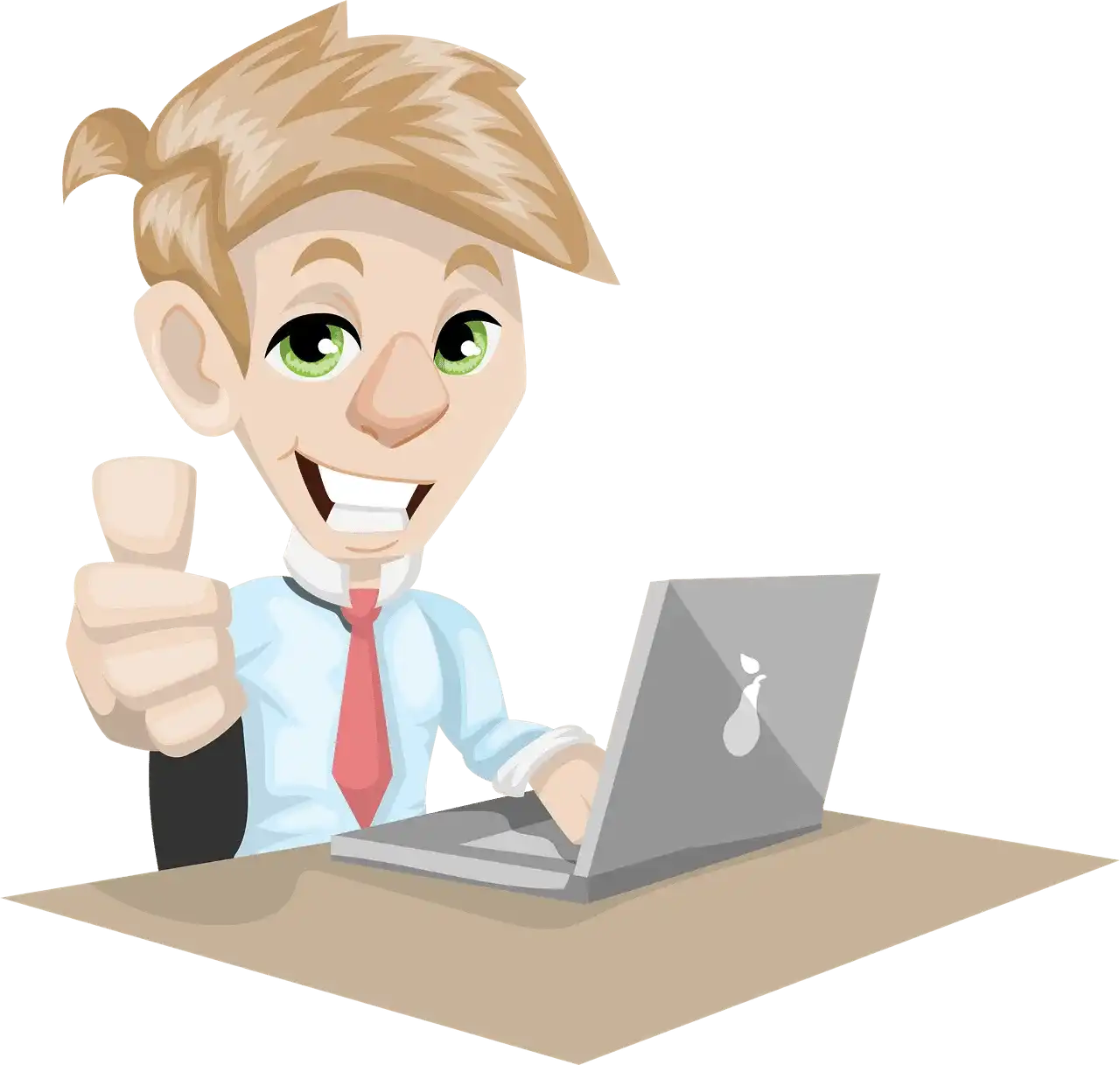 Man With Laptop